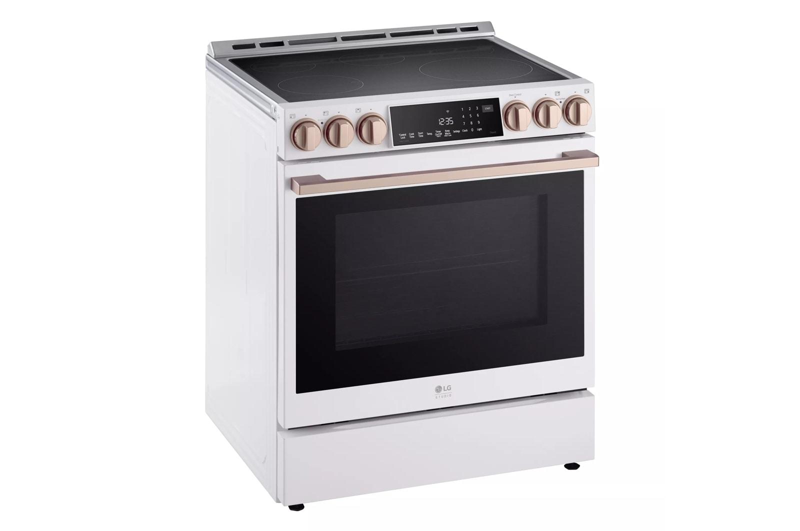 LSIS6338NE LG STUDIO 6.3 cu. ft. InstaView® Induction Slide-in Range with Air Fry and Air Sous Vide