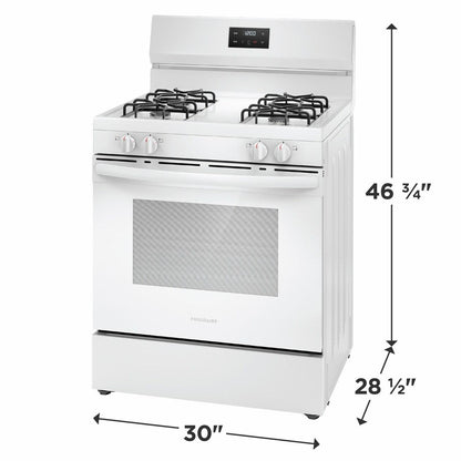 Frigidaire FCRG3051BW 30" Gas Range
