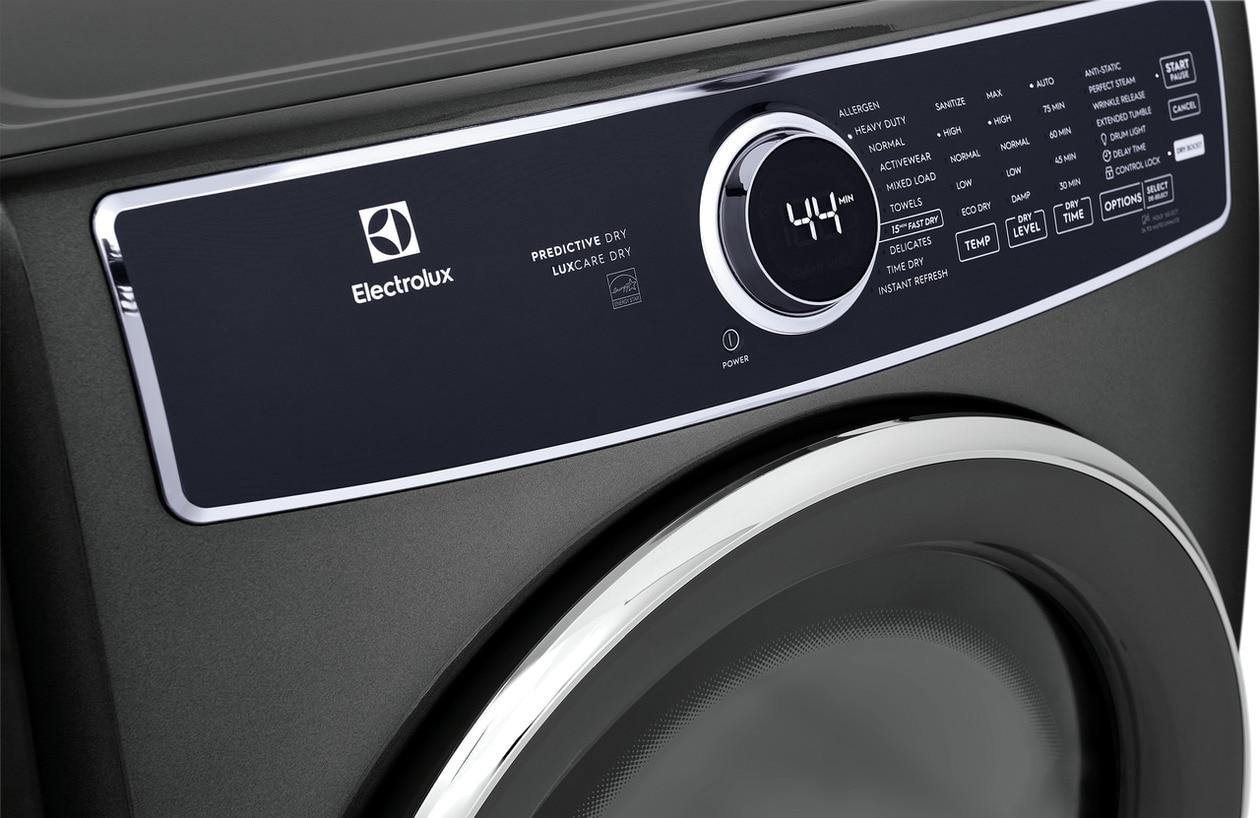 ELFE7537AT Electrolux Front Load Perfect Steam™ Electric Dryer with Predictive Dry™ and Instant Refresh - 8.0 Cu. Ft.