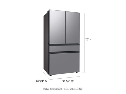 Samsung RF23BB8600QL Bespoke AI 4-Door French Door Beverage Center™  Dual Ice Maker & Flex Zone™  23 cu.ft.