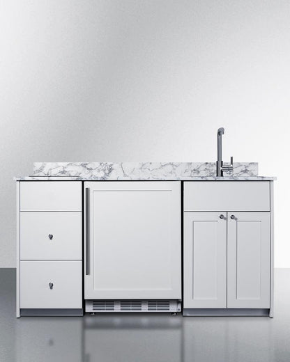 Summit CALDERAWH33I Turnkey Caldera Kitchen, ADA-compliant