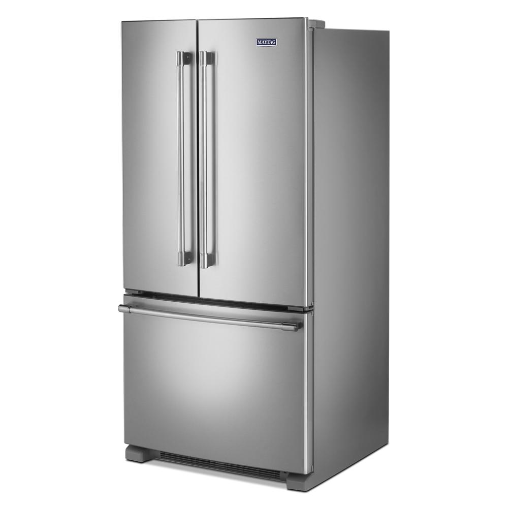 Maytag 36-Inch Wide French Door Refrigerator with Water Dispenser - 25 Cu. Ft