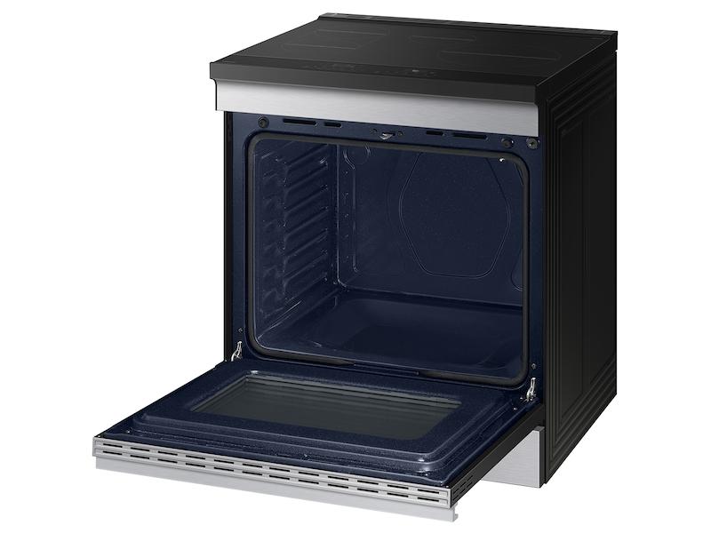 Samsung NSI6DG9100SR Bespoke 6.3 cu. ft. Smart Slide-In Induction Range with Anti-Scratch Glass Cooktop in Stainless Steel