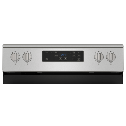Maytag MER4800PZ 30-inch Wide Electric Range with Steam Clean - 5.3 cu. ft.