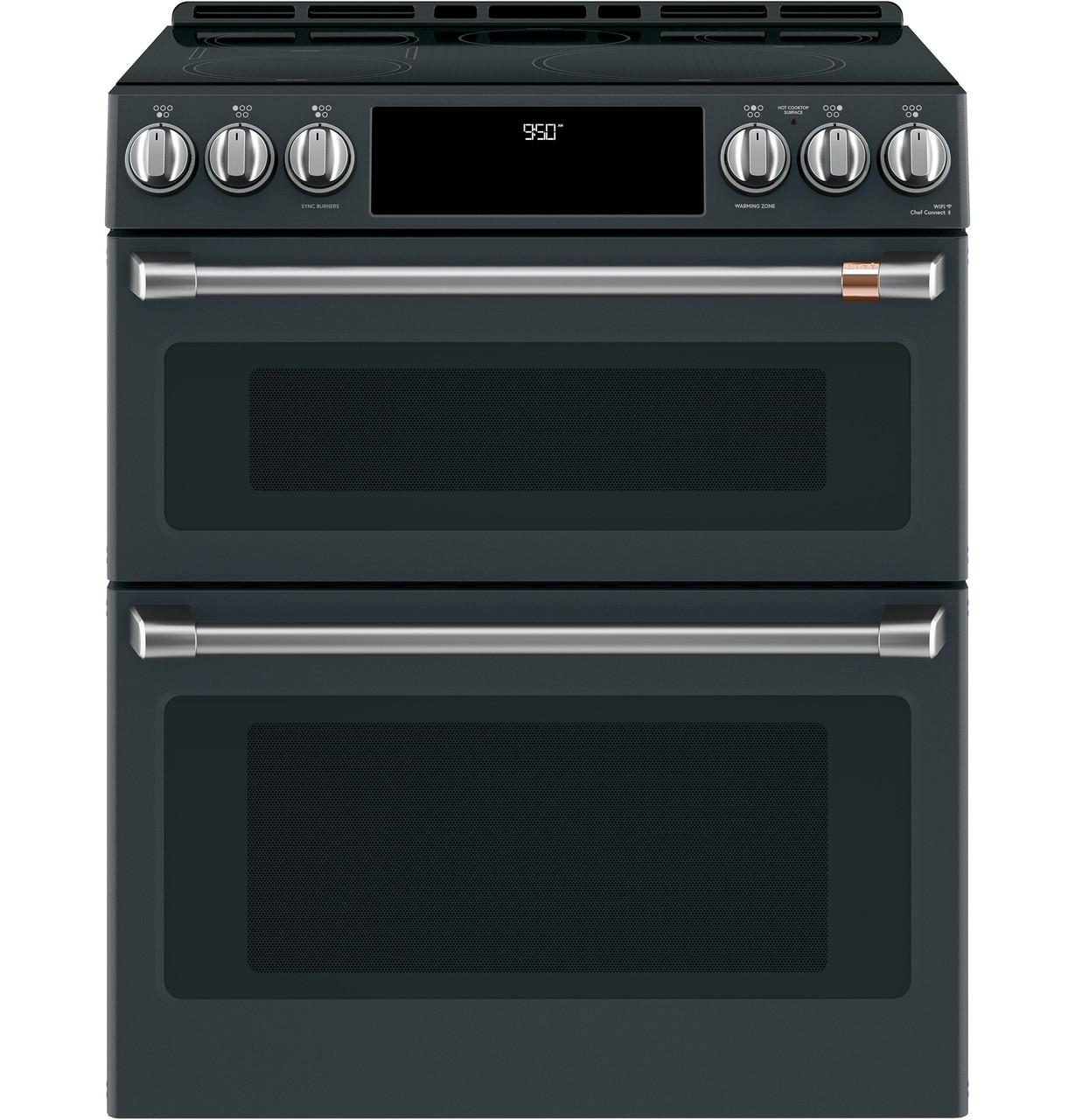Cafe CXFCHHKPMSS CAF(EBACK)™ Front Control Induction Knobs and Handles - Brushed Stainless