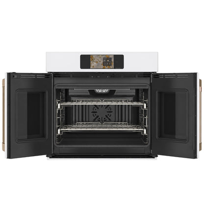 Cafe CTS90FP4ZW2 CAF(EBACK)™ Professional Series 30" Smart Built-In Convection French-Door Single Wall Oven
