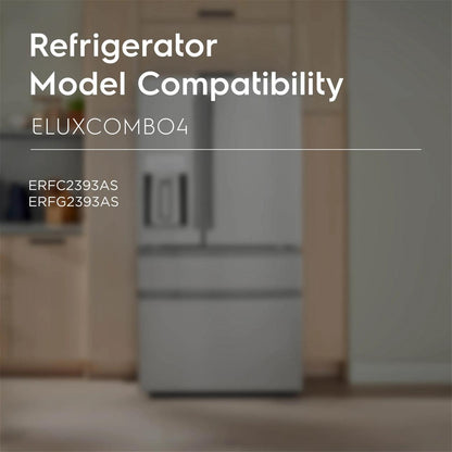 Electrolux ELUXCOMBO4 EPPWFU01, ELXPAAF2, and (2) ELPAPKRF Water and Air Filter Combo Kit with Produce Keeper