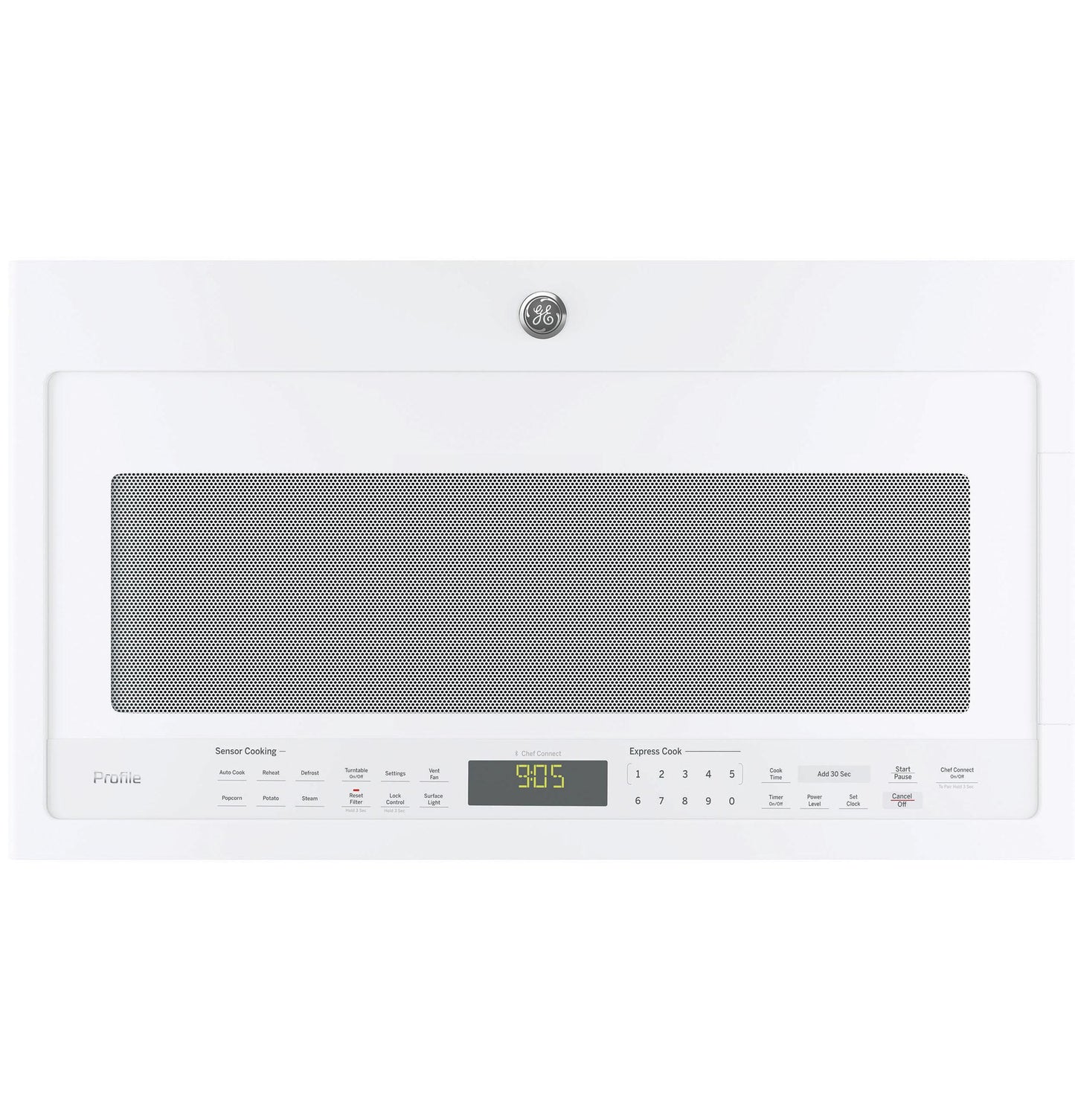 PVM9005DJWW GE Profile™ Series 2.1 Cu. Ft. Over-the-Range Sensor Microwave Oven