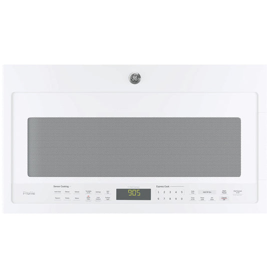 PVM9005DJWW GE Profile™ Series 2.1 Cu. Ft. Over-the-Range Sensor Microwave Oven