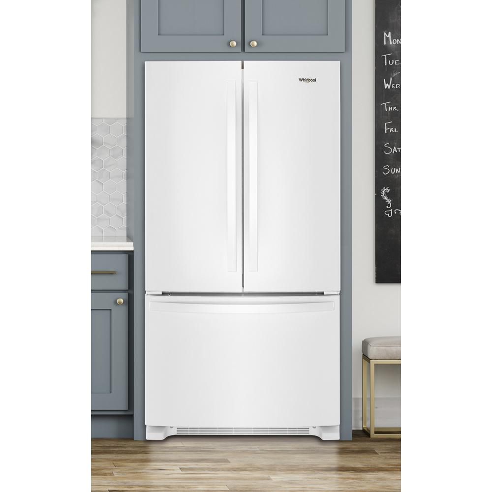 Whirlpool 36-inch Wide Counter Depth French Door Refrigerator - 20 cu. ft.