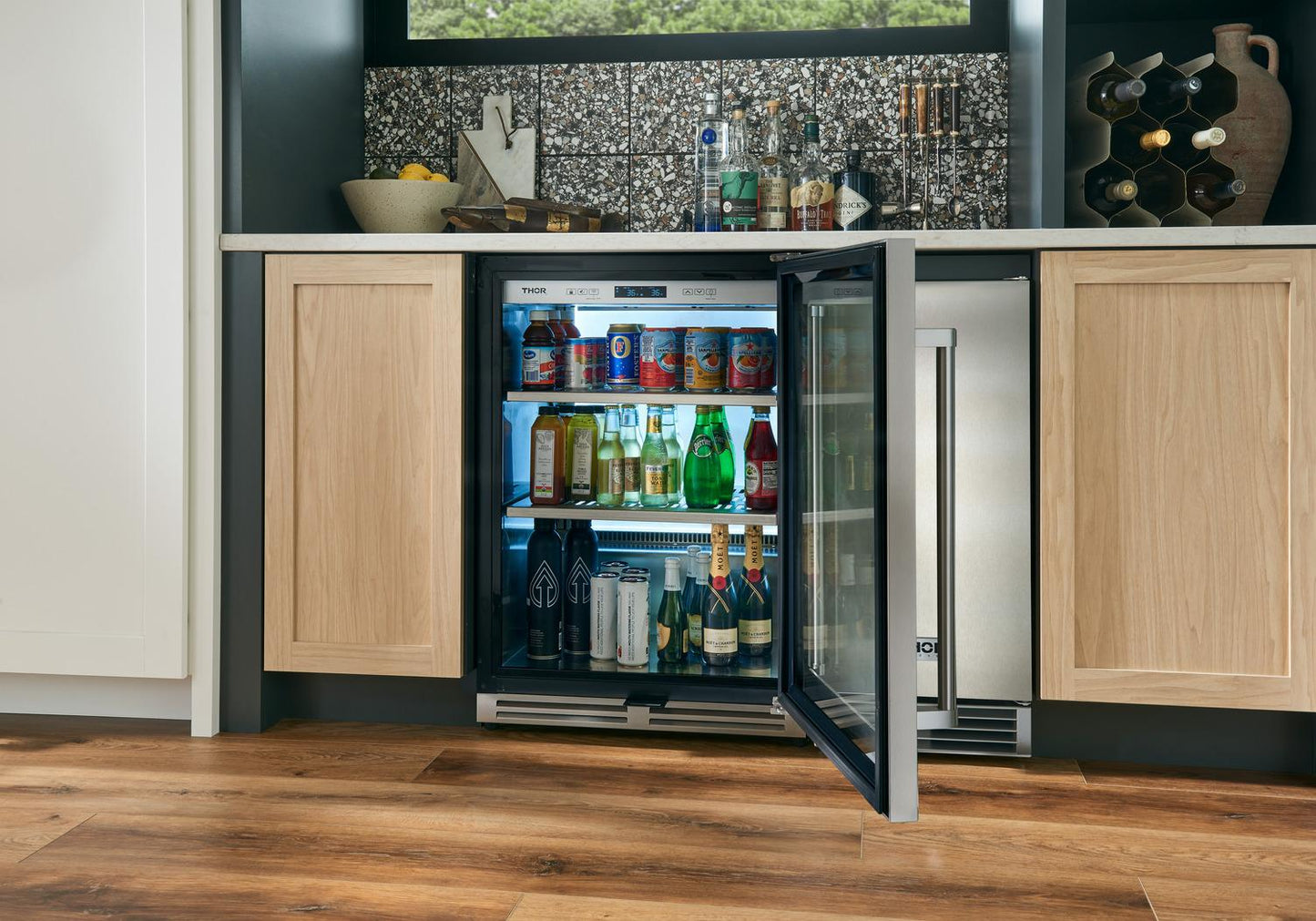 TBR24U Thor Kitchen 24 Inch Professional Undercounter Beverage Cooler - Model Tbr24u