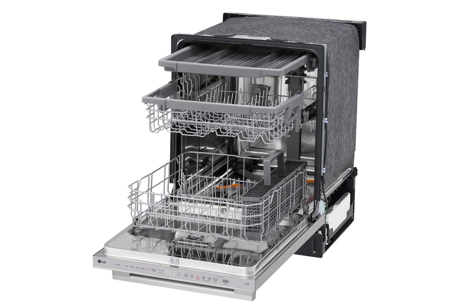 Lg LDTH555NS Top-Control Dishwasher with 1-Hour Wash & Dry, QuadWash® Pro, and Dynamic Heat Dry™