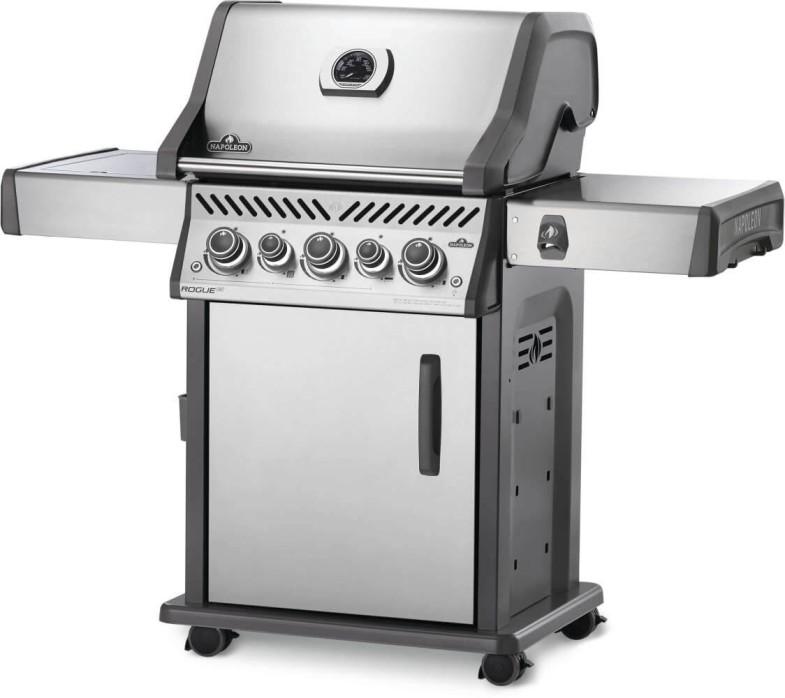 Napoleon Bbq RSE425RSIBNSS1 Rogue SE 425 RSIB with Infrared Side and Rear Burner , Natural Gas, Stainless Steel
