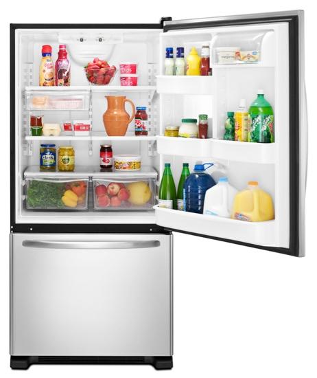 18.5 cu. ft. ENERGY STAR® Qualified Bottom-Freezer Refrigerator
