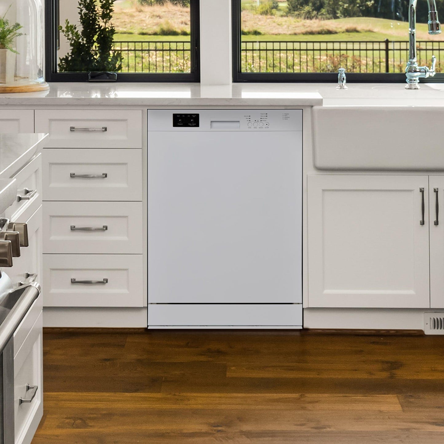 DDW2400EW Danby 24" Wide Built-in Dishwasher in White