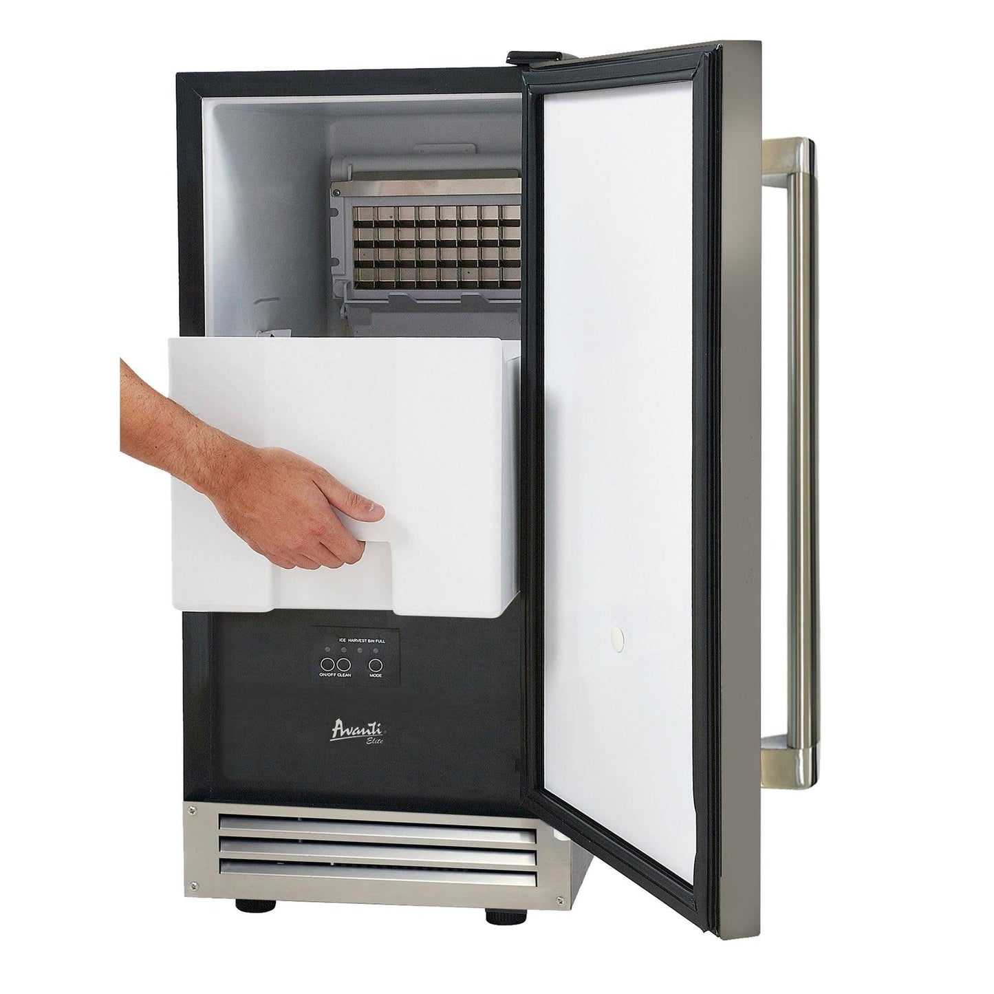 IME49U3SIS Avanti ELITE Built-in or Freestanding Ice Maker, 15"