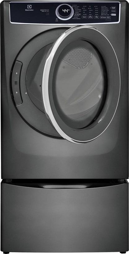 Electrolux ELFE7537AT Front Load Perfect Steam™ Electric Dryer with Predictive Dry™ and Instant Refresh - 8.0 Cu. Ft.