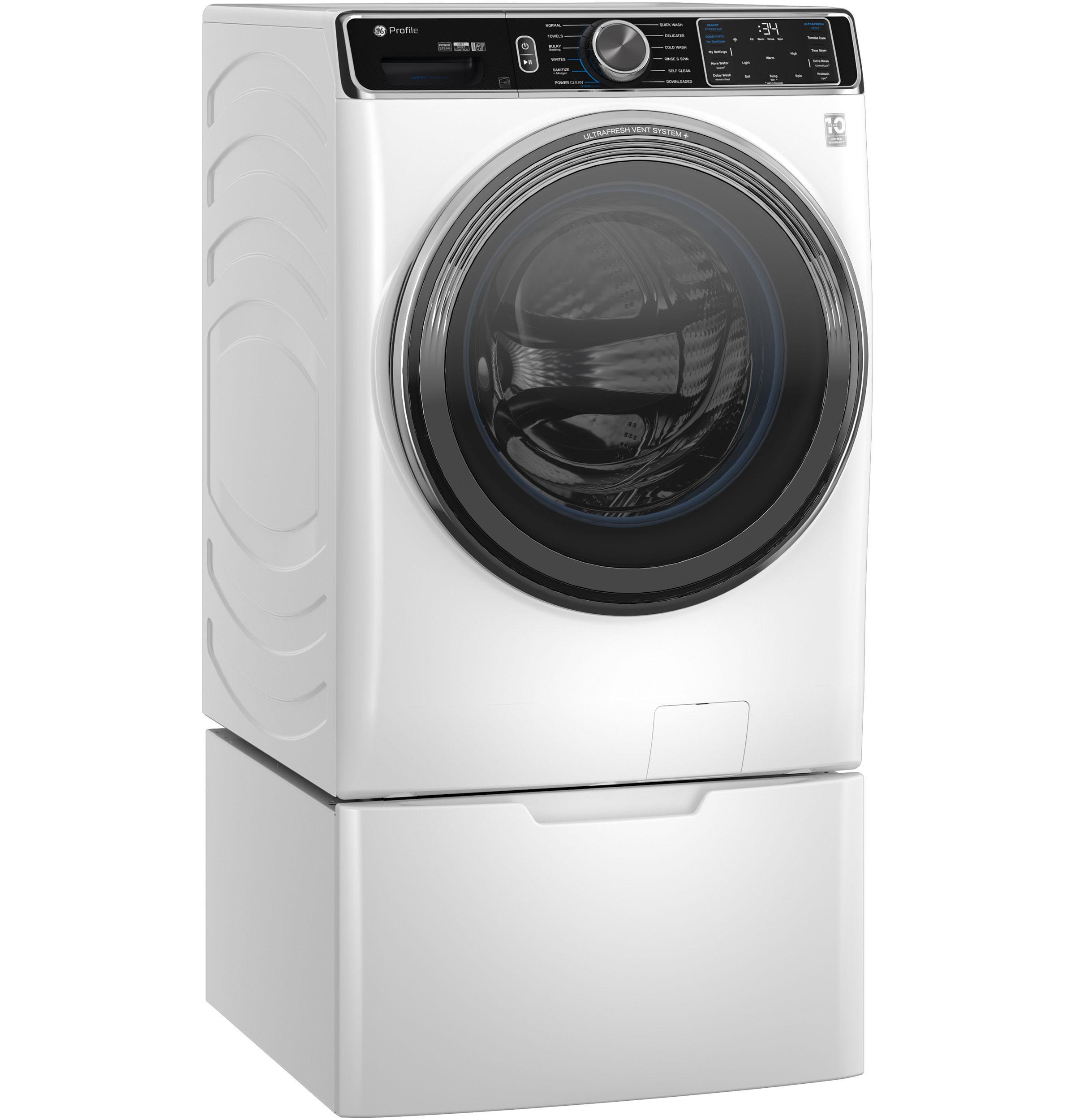 PFW870SSVWW GE Profile™ 5.3 cu. ft. Capacity Smart Front Load ENERGY STAR® Washer with UltraFresh™ Vent System+ with OdorBlock™