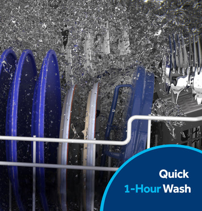 GDF450PGZBB GE® Dishwasher with Front Controls