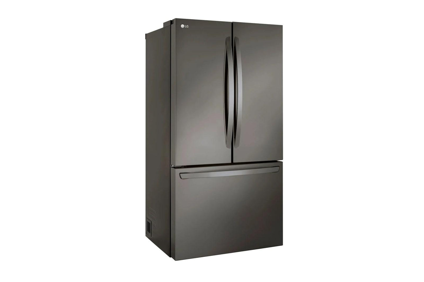Lg LRFLC2706D 36" Wide, 27 cu ft. 3 Door French Door, C/Depth Refrigerator with Internal Water Dispenser, PrintProof Black Stainless Steel