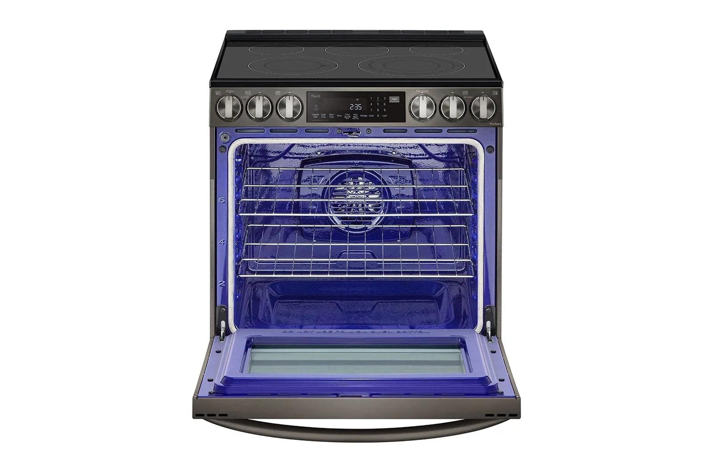 Lg LSEL6335DE 6.3 cu ft. Smart Wi-Fi Enabled ProBake Convection® InstaView® Electric Slide-In Range with Air Fry