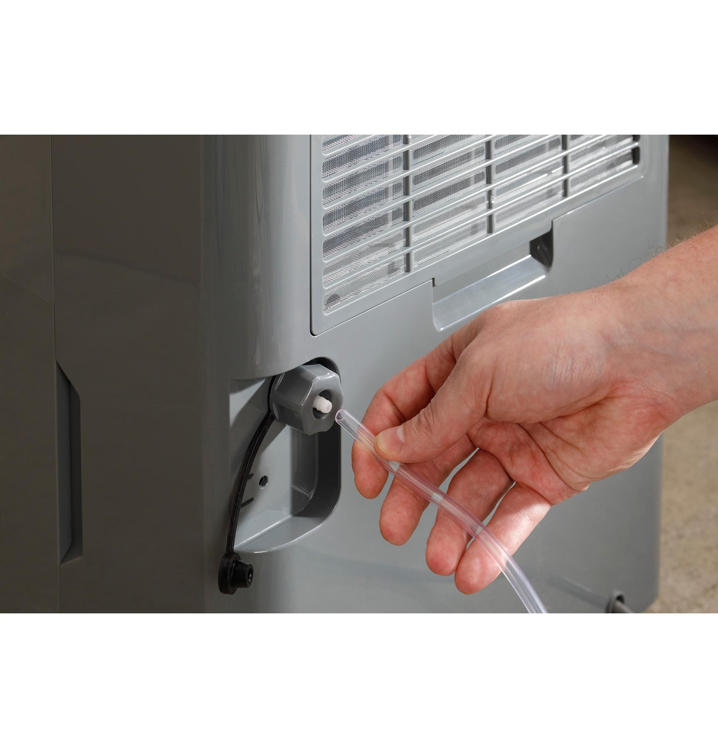 APYR50LC GE® ENERGY STAR® 50 Pint Portable Dehumidifier with Built-in Pump and Smart Dry for Wet Spaces