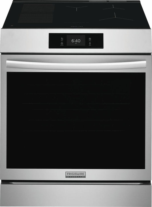 Frigidaire GCFI3070BF 30" Front Control Induction Range with Stone-Baked Pizza