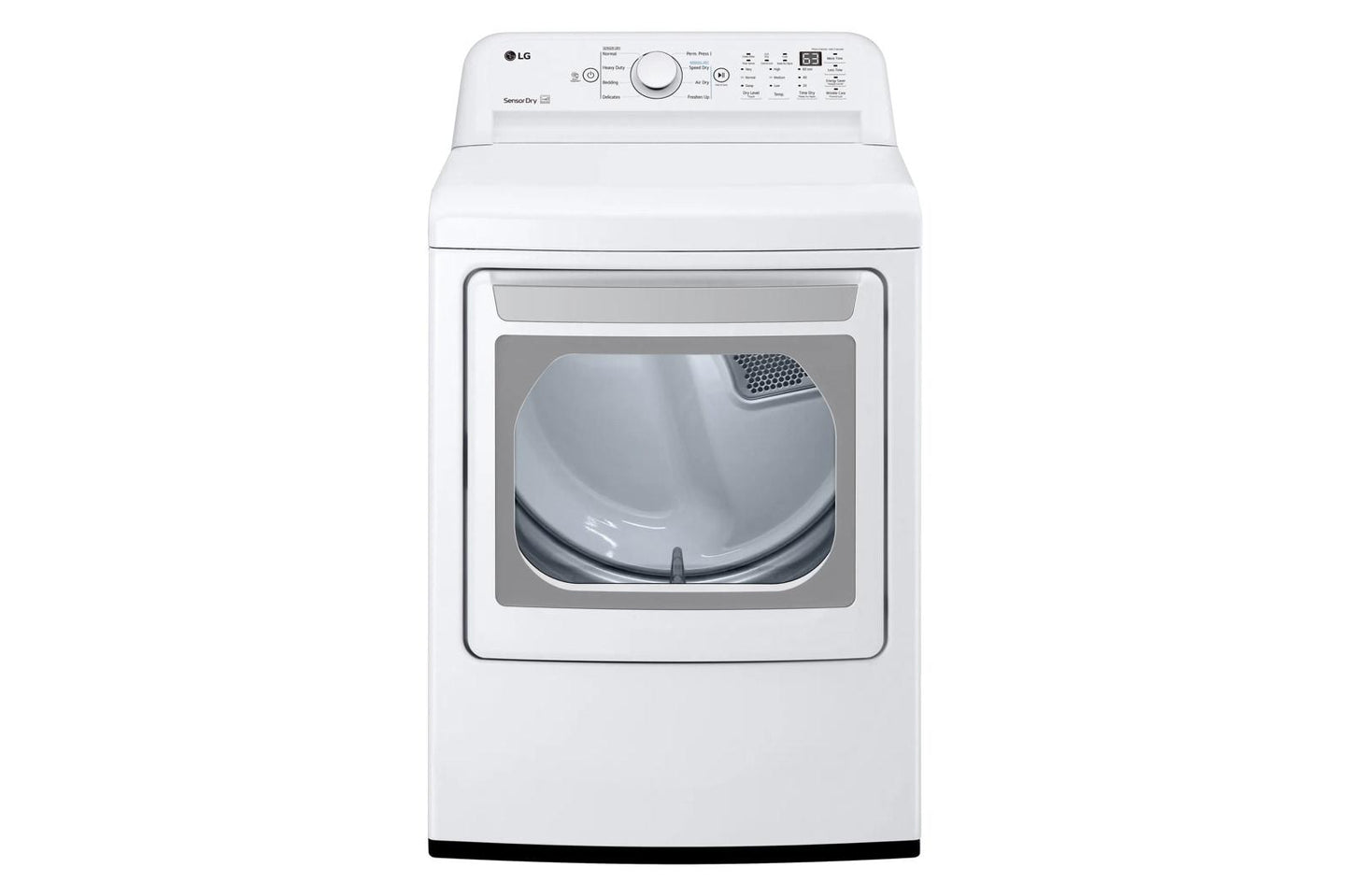 Lg DLE7010W 7.3 cu. ft. Ultra Large Capacity Electric Dryer with Sensor Dry Technology