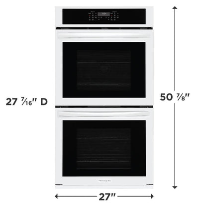 Frigidaire FCWD2730AW 27" Double Wall Oven