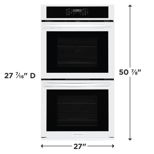 Frigidaire FCWD2730AW 27" Double Wall Oven
