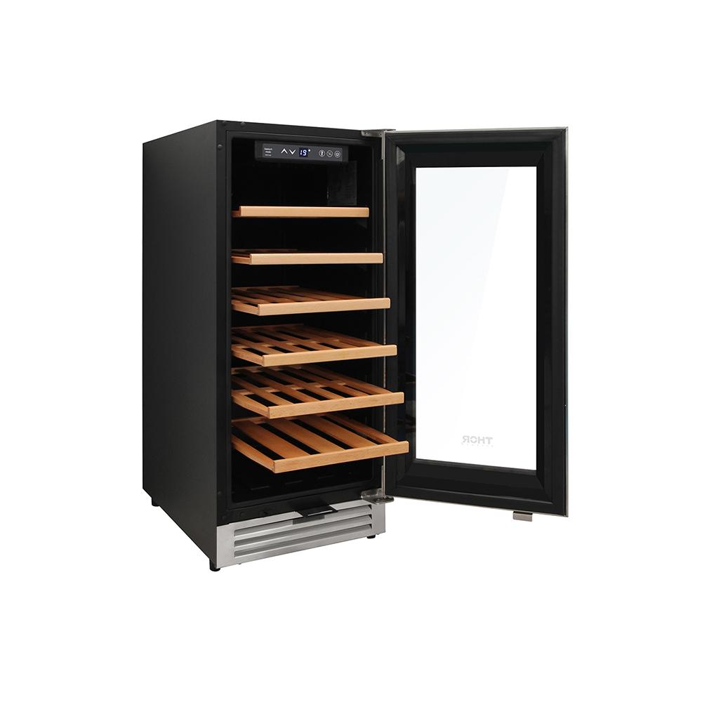 TWC1501 Thor Kitchen 15-inch Single Zone Wine Cooler, 33 Wine Bottle Capacity - Model Twc1501