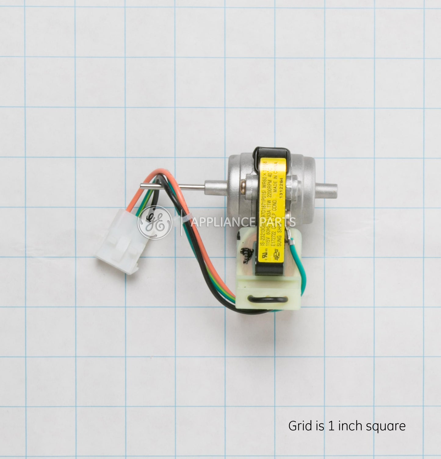 Ge Appliances WR60X10168 Refrigerator Condenser Fan Motor