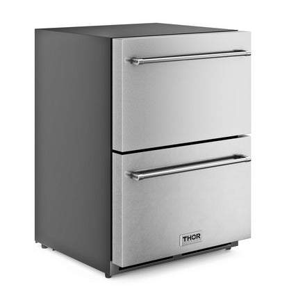 TRZ24U Thor Kitchen 24-inch Indoor Outdoor Freezer Drawer - Model Trz24u