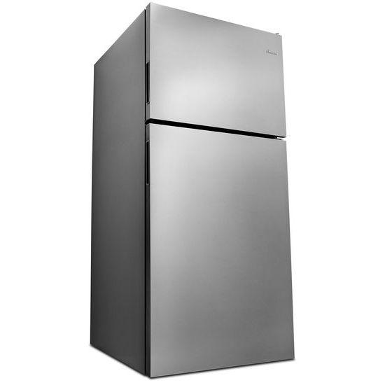 30-inch Wide Top-Freezer Refrigerator with Gallon Door Storage Bins - 18 cu. ft. - stainless steel