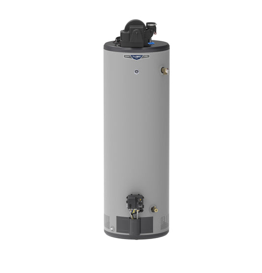 GG40T08AYV GE RealMAX Choice 40-Gallon Tall Natural Gas Power Vent Low-NOx Water Heater