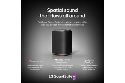 Lg M7 Sound Suite M7  Wireless Speaker  Dolby Atmos FlexConnect  Premium Spatial Audio
