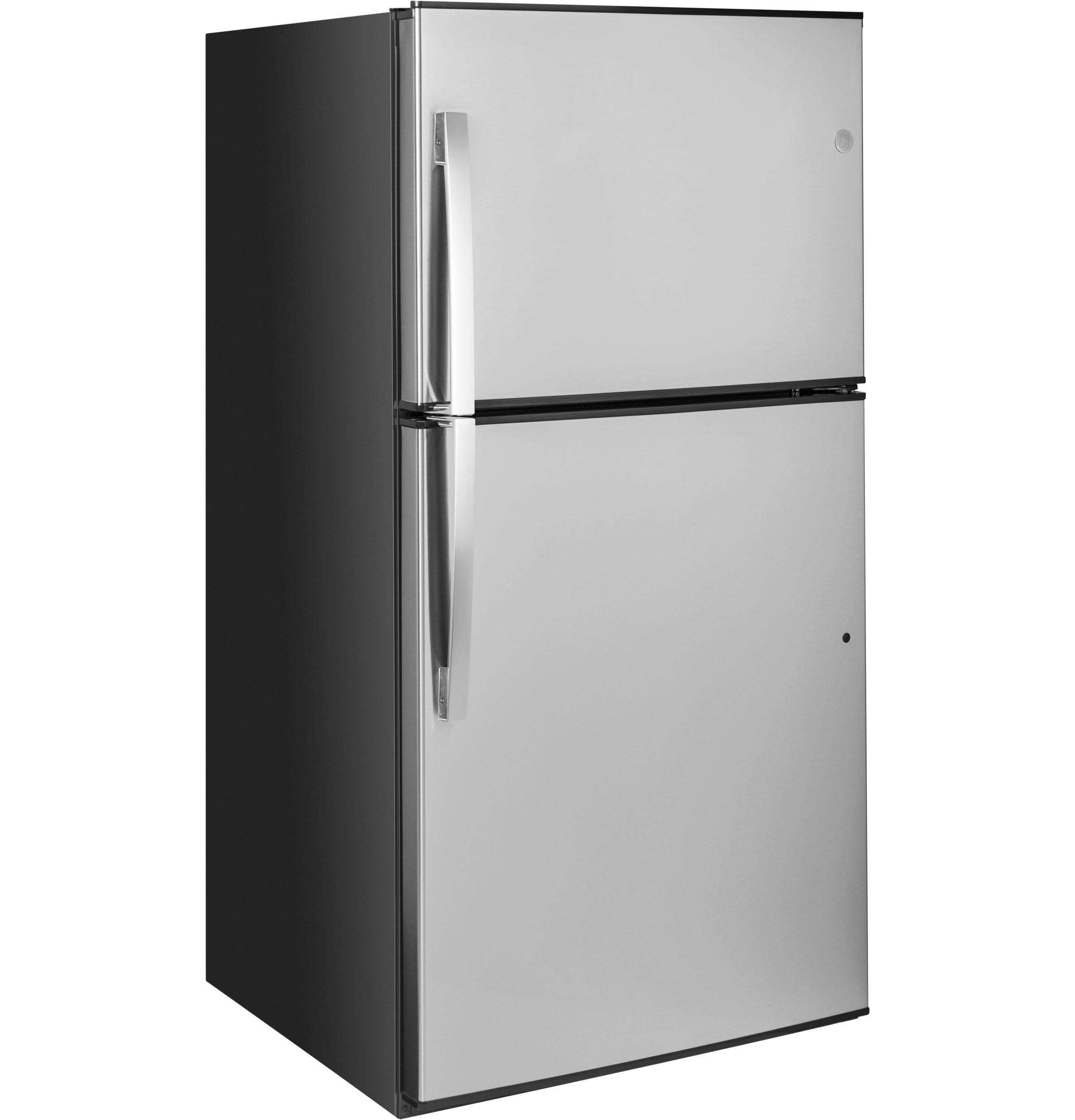 GIE21GSHSS GE® ENERGY STAR® 21.1 Cu. Ft. Top-Freezer Refrigerator