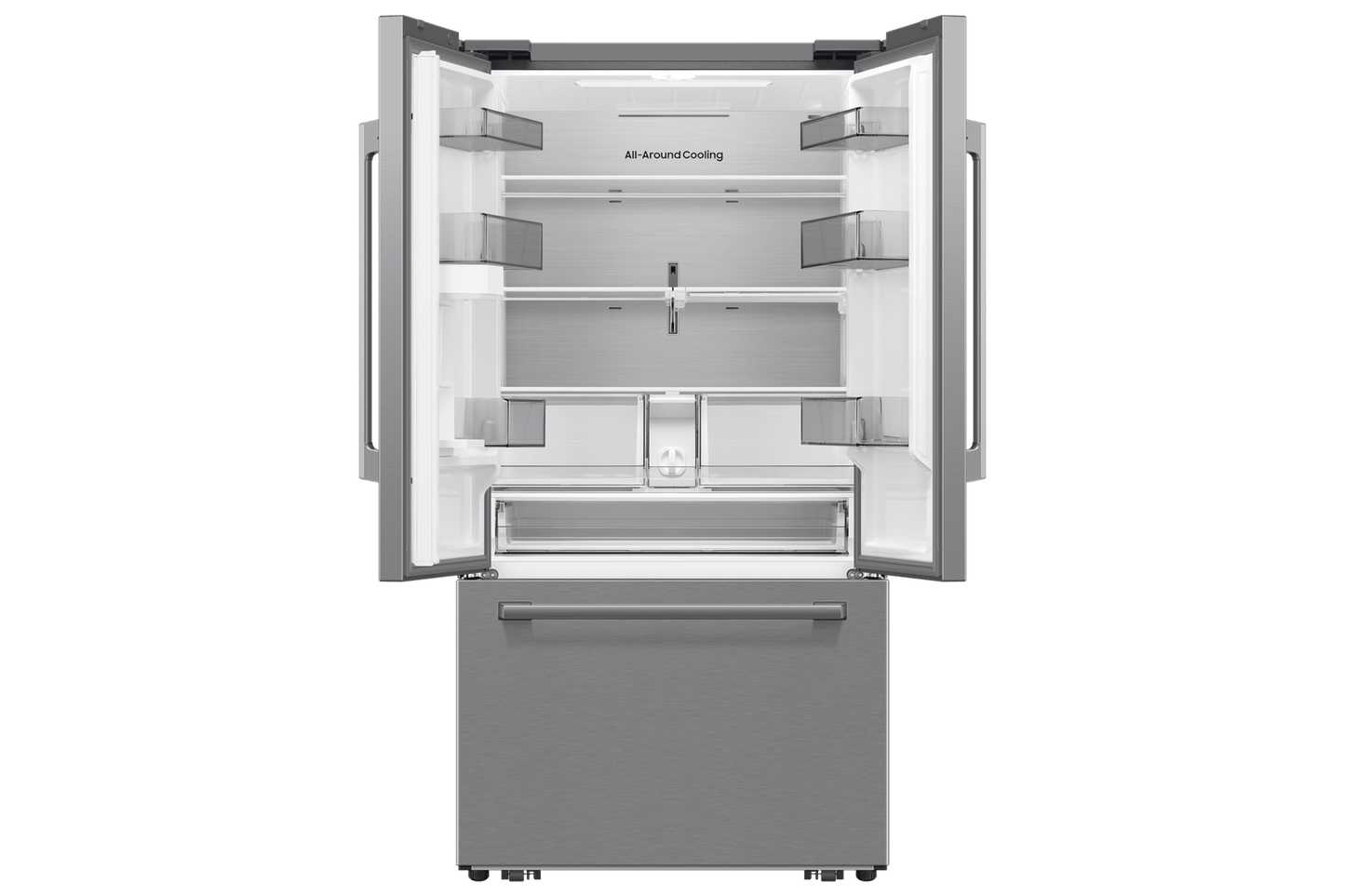 Samsung RF70H25KER Bespoke AI 3-Door French Door Zero Clearance Fit  In-Door Tall Dispenser  25 cu.ft.