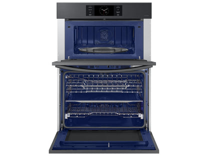 Samsung NQ70CG700DMT Bespoke Combi Wall Oven Dual Convection  Air Fry  1.9 cu.ft. & 5.1 cu.ft.