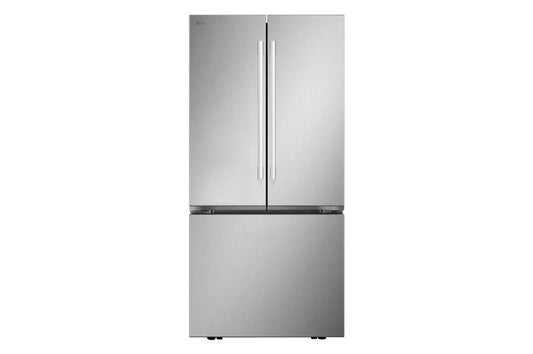 Lg LF25H6200S 25 cu. ft. 3-Door French Door Refrigerator with Hybrid Handle Design