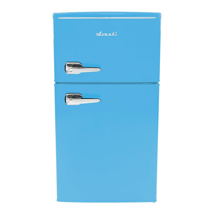 RMRT30X6BLIS Avanti 3.1 Cu. Ft. Retro Compact Refrigerator - Robin's Egg Blue