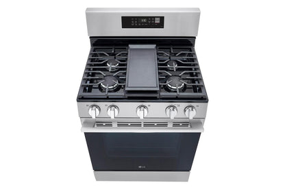 Lg LRGN6323Y 6.3 cu. ft. Smart Wi-Fi Enabled Probake Convection® Gas Range with Air Fry & EasyClean®