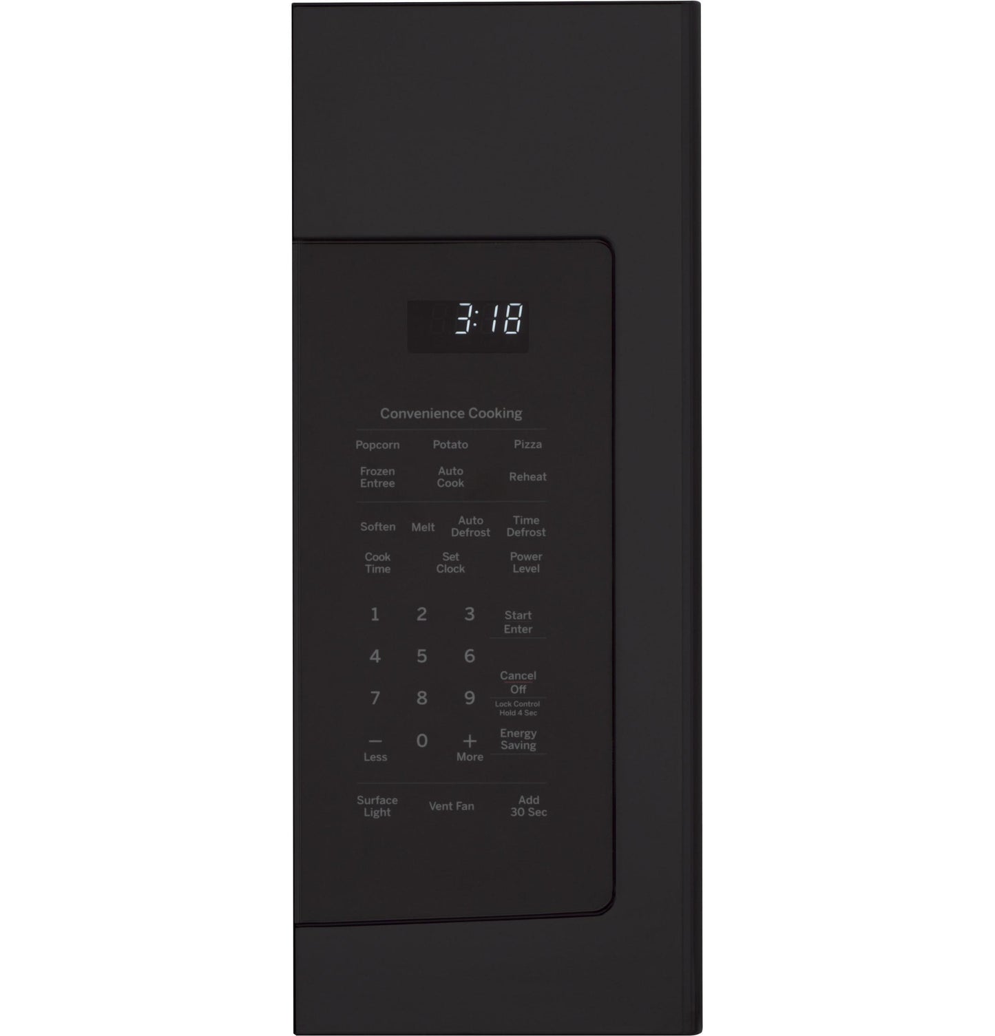 JNM3184DPBB GE® 1.8 Cu. Ft. Over-the-Range Microwave Oven with Recirculating Venting