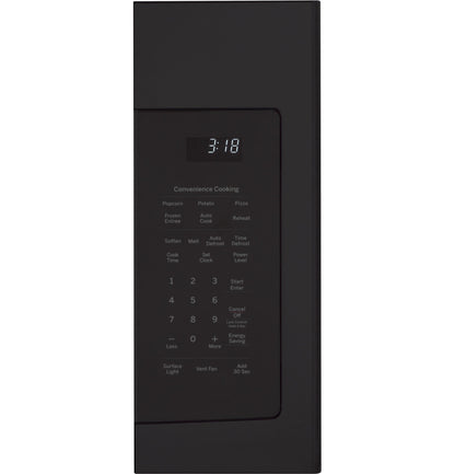 JNM3184DPBB GE® 1.8 Cu. Ft. Over-the-Range Microwave Oven with Recirculating Venting