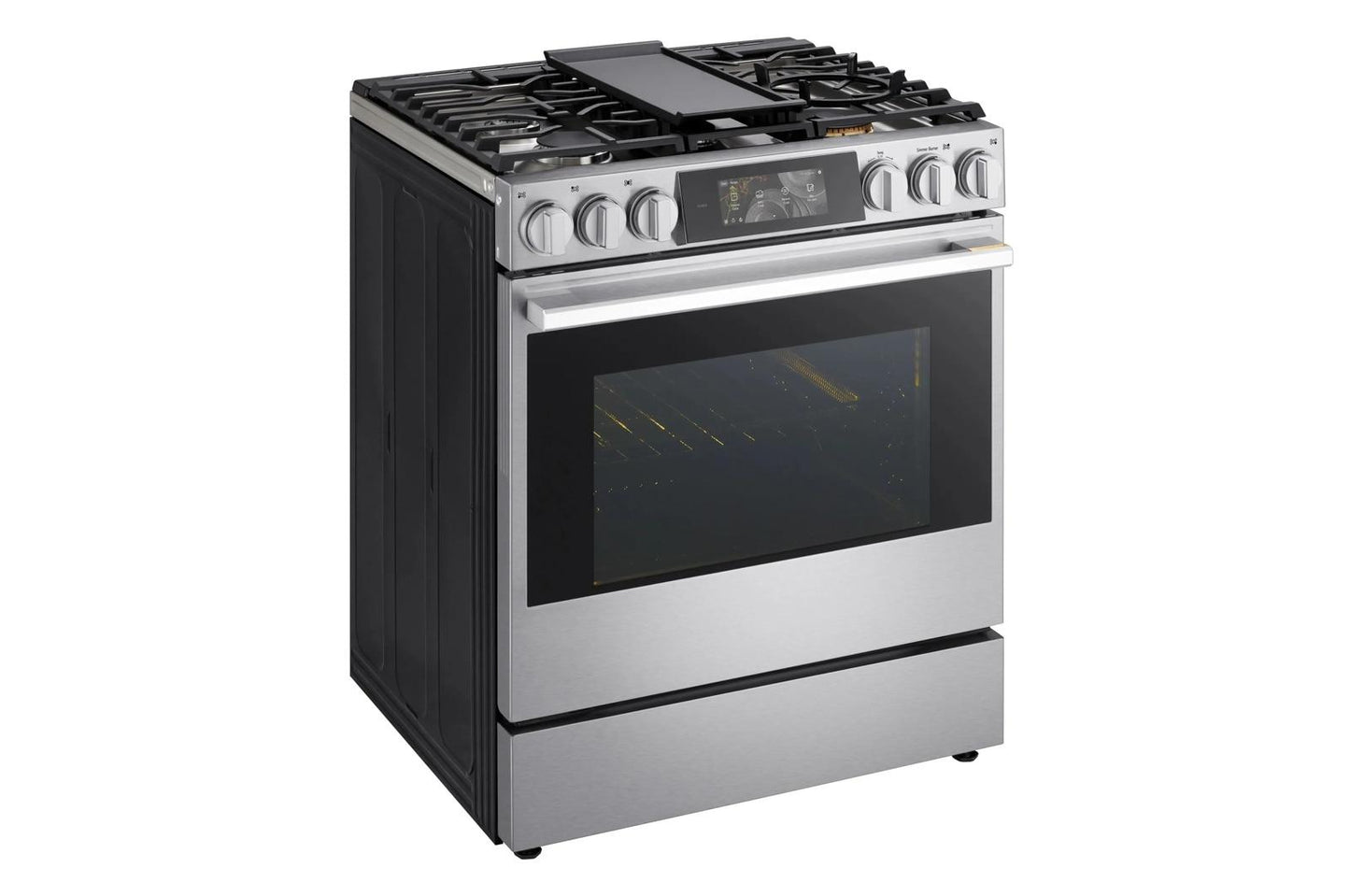 LSGU6339X LG SIGNATURE 6.3 cu. ft. Smart Gas Slide-In Range with Dynamic ProBake Convection®, Air Fry, Air Sous Vide, Pizza mode and AI Gourmet Camera