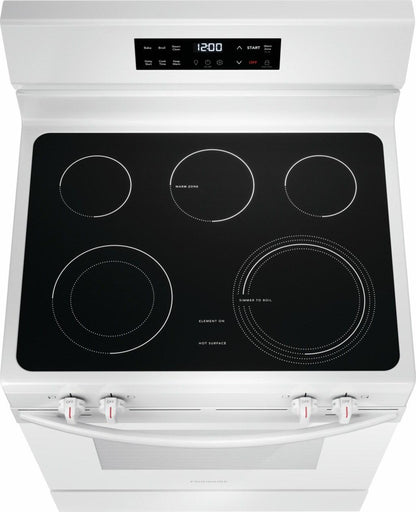 Frigidaire FCRE3062AW 30" Electric Range with the EvenTemp®