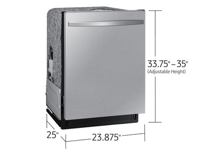 Samsung DW80CG5451SRAA AutoRelease Smart 46dBA Dishwasher with StormWash™ in Fingerprint Resistant Stainless Steel