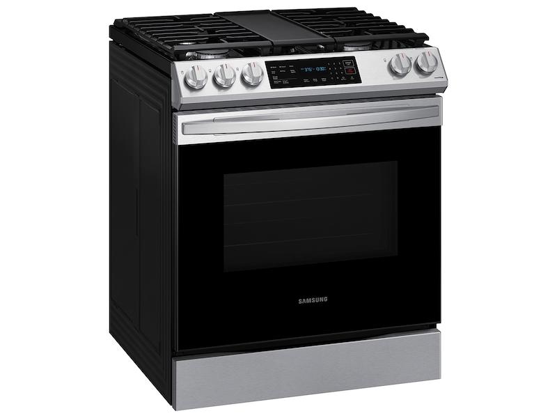 Samsung 6.0 cu. ft. Smart Slide-in Gas Range with Air Fry