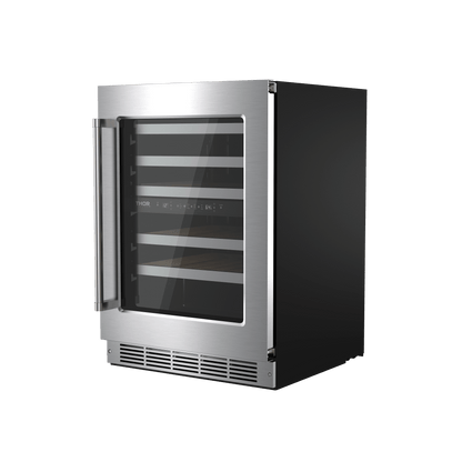 TWC24UD Thor Kitchen 24-inch Undercounter Dual Zone Wine Cooler - Model Twc24ud