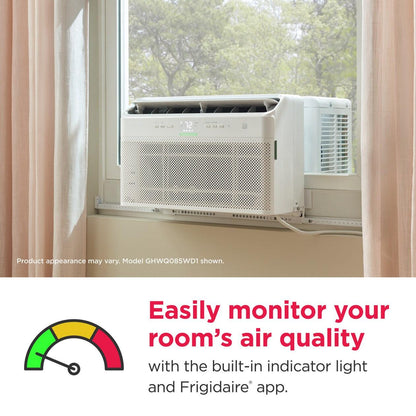 Frigidaire GHWQ125WD1 12,000 BTU U-Shape Window Room Air Conditioner with Inverter and Wi-Fi (Energy Star)